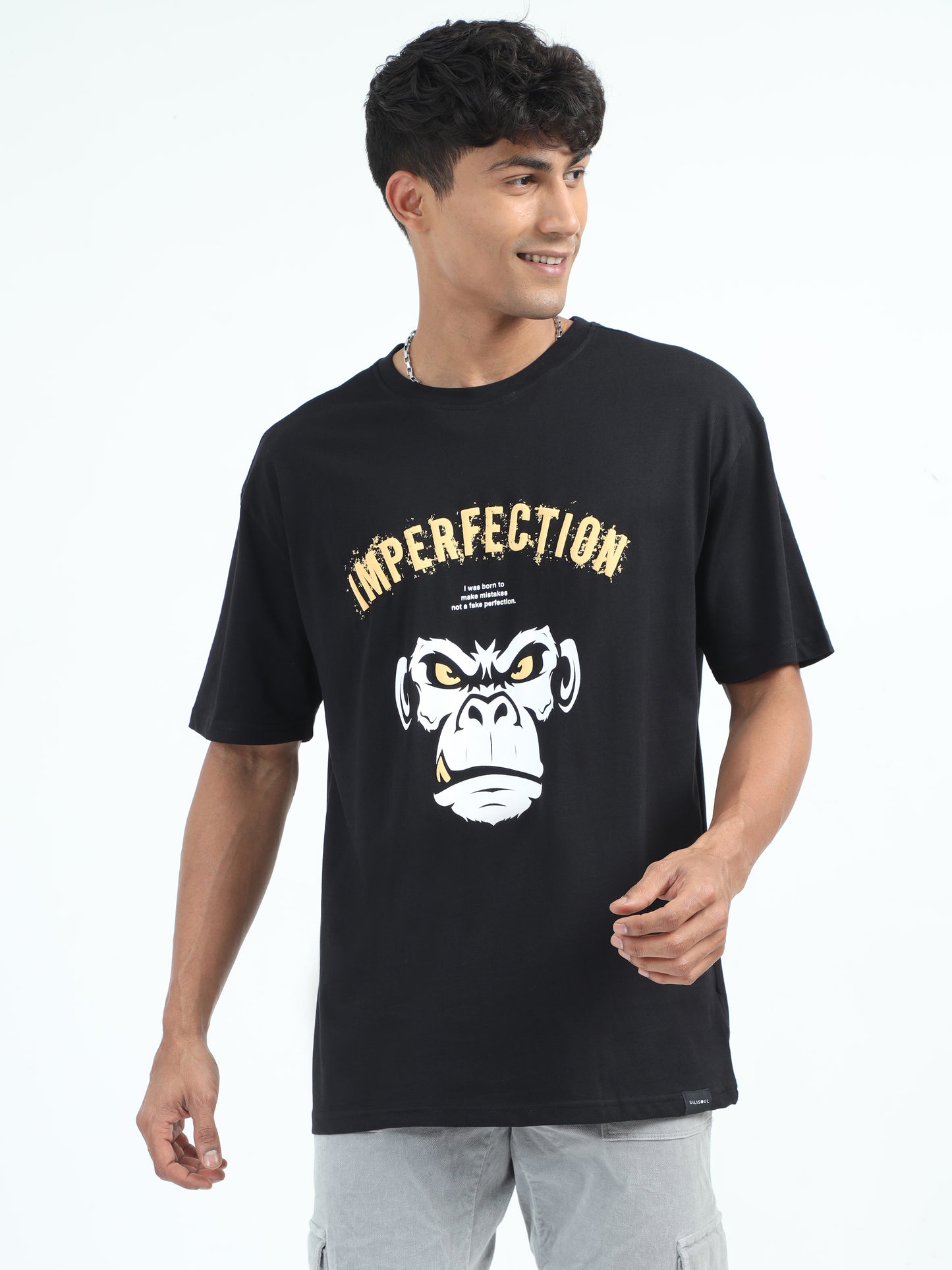 Men IMPERFECTION Oversized T-Shirt