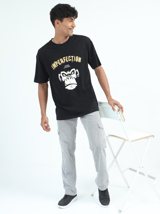 Men IMPERFECTION Oversized T-Shirt SILISOUL